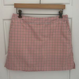 Adidas Gingham Skort Size 4